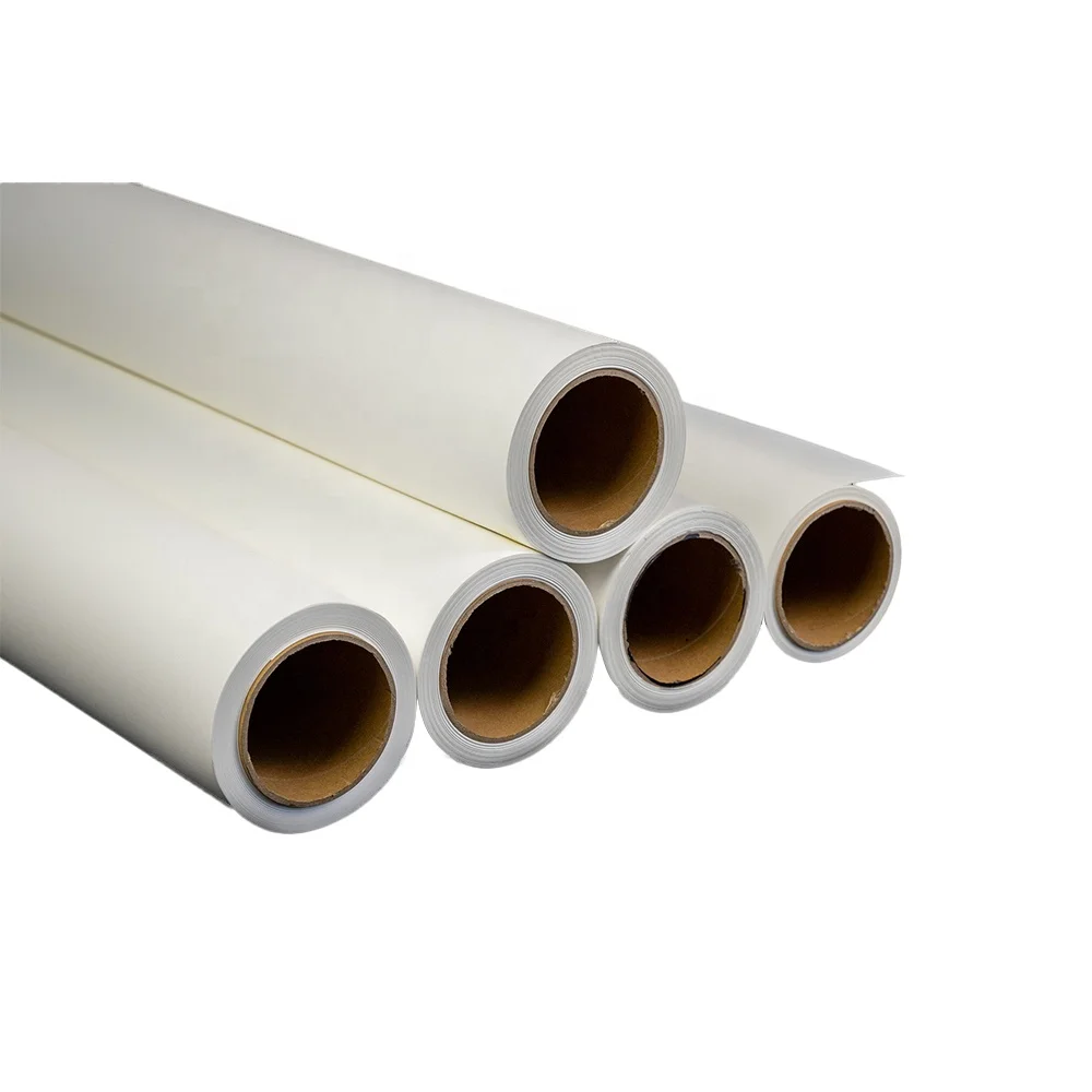 Factory supply sublimation paper roll 60/70/90/100 gsm print sublimated paper