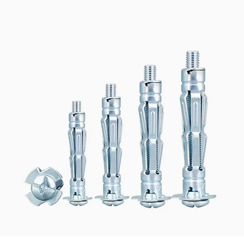 Nickel Zinc Plated Chromate Coated Carbon Steel Class 4.8 8.8 10.9 12.9 Sleeve Wall Anchor