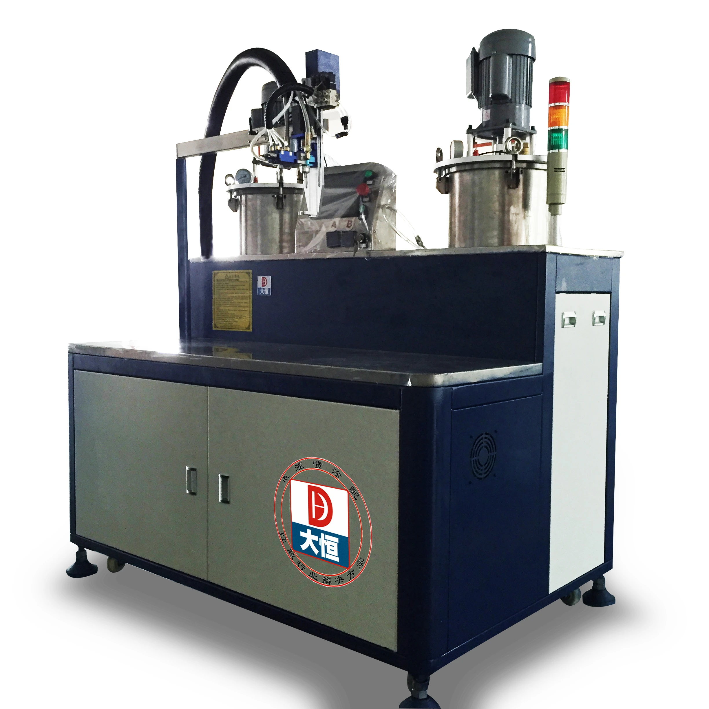 Two Components fluids potting dosing machine Degassing Mixing And Dispensing Machine