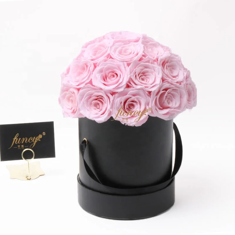 Wholesale Infinity Rose Home Decor Gifts Valentine Preserved Rose Flower Forever Eternal Rose