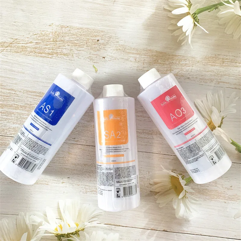 B Exfoliating Solution AS1 SA2 AO3Facial Skin Care Microdermabrasion Facial Serum Cleansing Solution 400ml Liquid Beauty Machine