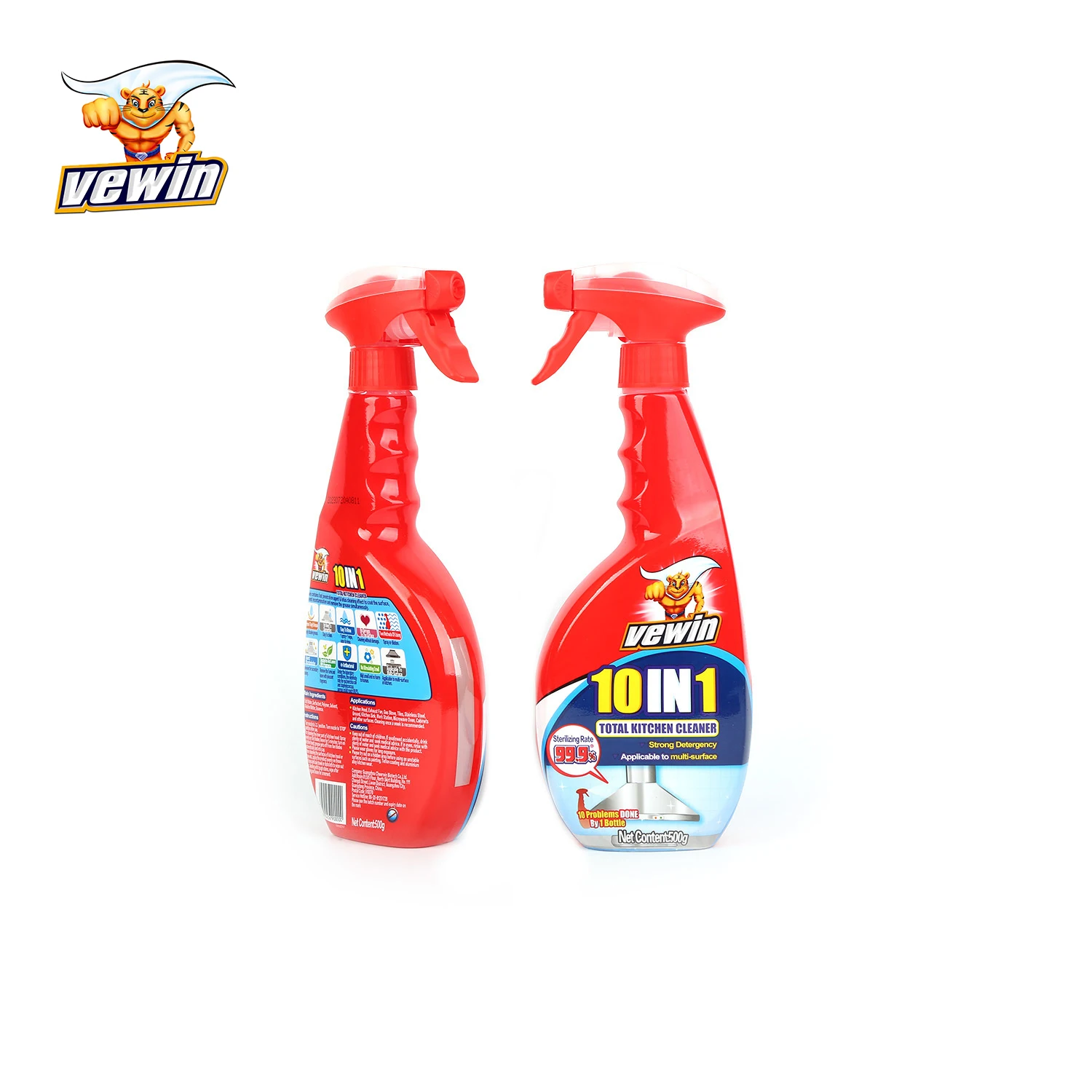 Kitchen Cleaning Detergent Liquid Cleaner Spray Household Kitchen Cleaner Foam Spray 10 In 1 Kitchen Cleaner