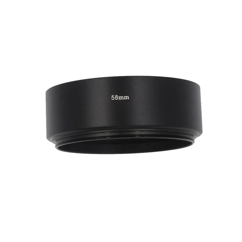 49mm 52mm 55mm 58mm 62mm 67mm Metal LENS HOOD for canon nikon lens