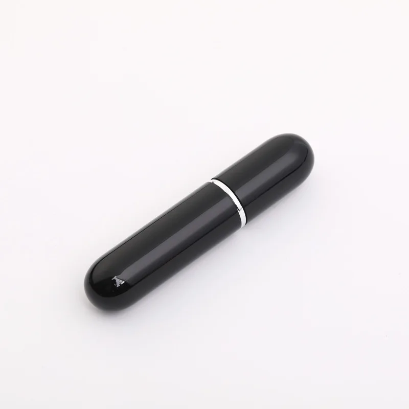 5ml Mini Spray Perfume Glass Bottle With Aluminum Enclosure Luxury Glass Perfume Bottle With Box