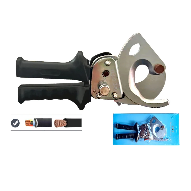 XLJ-D-300 Manual Hand Tool Electric Hydraulic Ratchet Scissors Gear Industrial Shear Cable