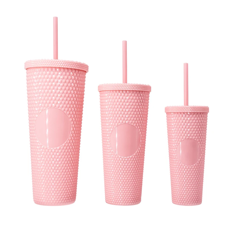 Custom 600ML Fish Scale Sports Water Bottle Straw Trendy High Appearance Level Plastic Boiling Water Drinking Featuring Logo