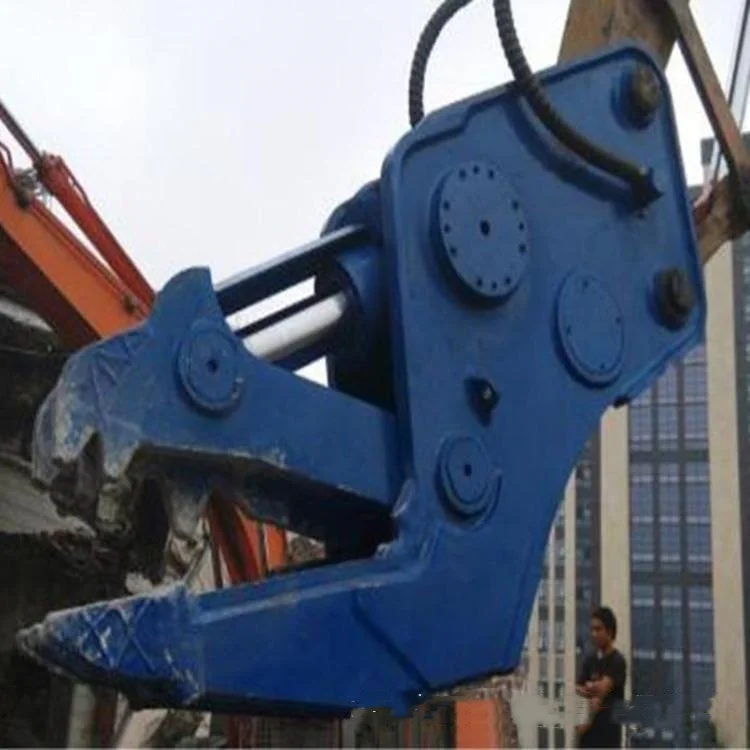 High Quality Excavator Attachment Hydraulic Crushing Tongs Manufacturer Demolition Excavator Pulverizer for Sale