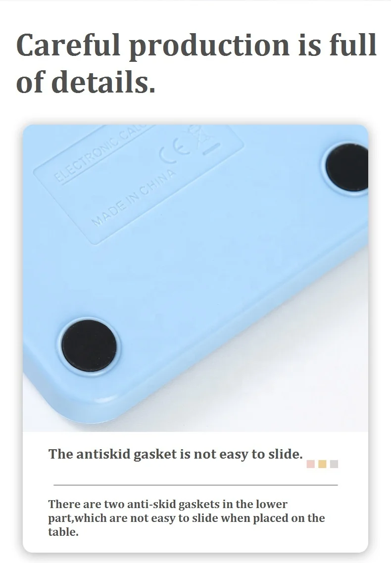 New Calculator,12-Digit Calcutors with LCD Display Sensitive Button,the Calulators Desktop with Dual Power & SOLAR