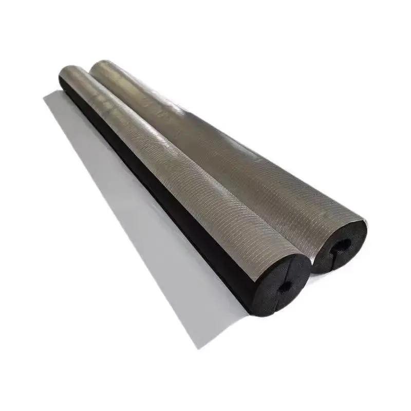 High-density flexible air-conditioning insulation pipe rubber foam pipe