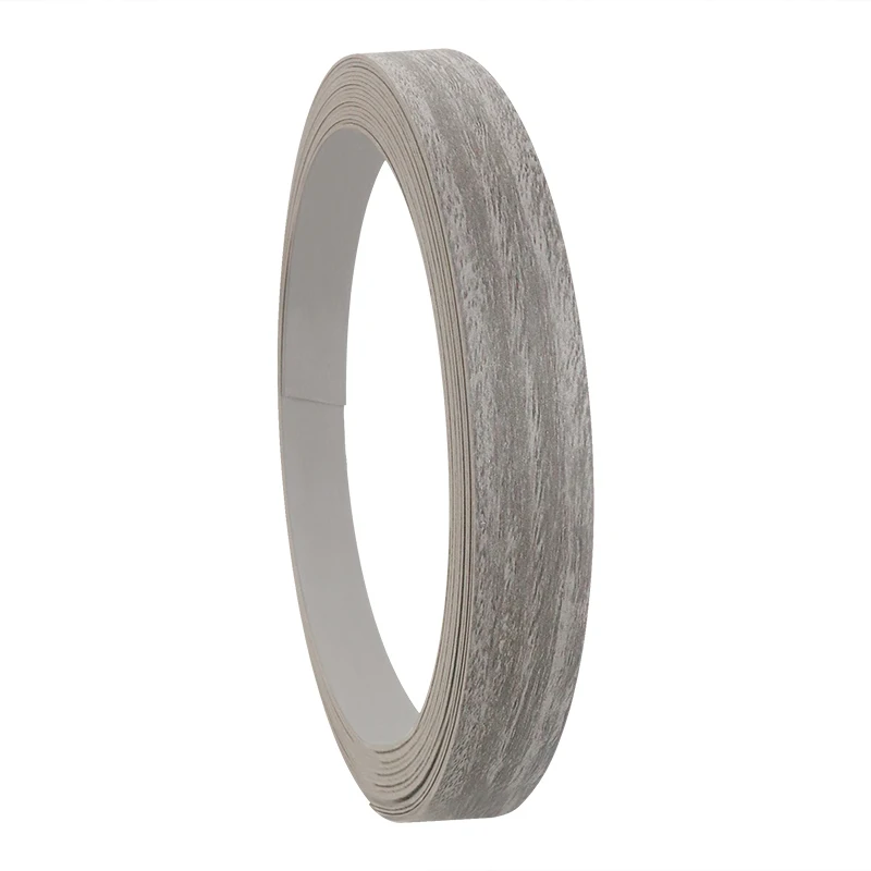 Particle board kitchen furniture edge banding eco-friendly wood grain solid color support customized