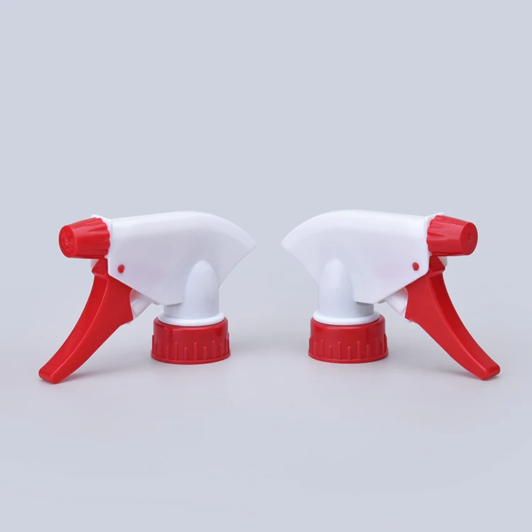 Free sample 28/400 plastic pp sprayer trigger, screw mist trigger sprayers