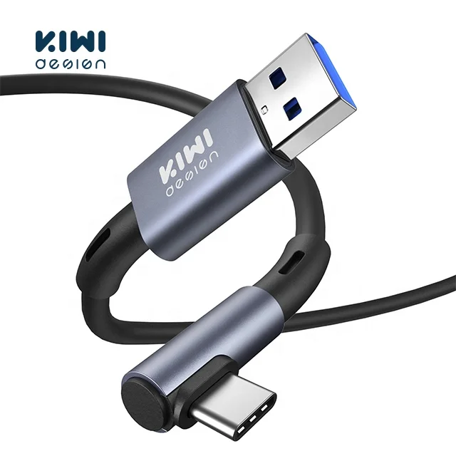 KIWI design USB C Cable 10Feet/3 Meters High Speed Data Transfer Fast Charging Cable Oculus Link VR Headset Cable For Quest 2