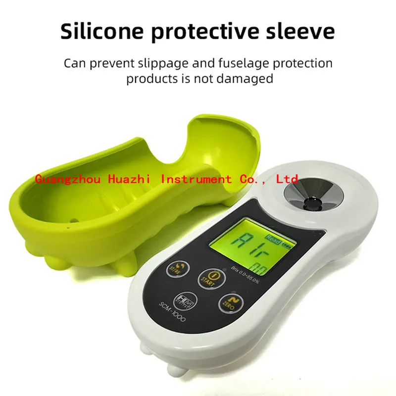 HM Digital SCM-1000 Digital Handheld Brix Refractometer Fruit sugar meter Concentration Sugar Test Tool Fruit sweetness meter