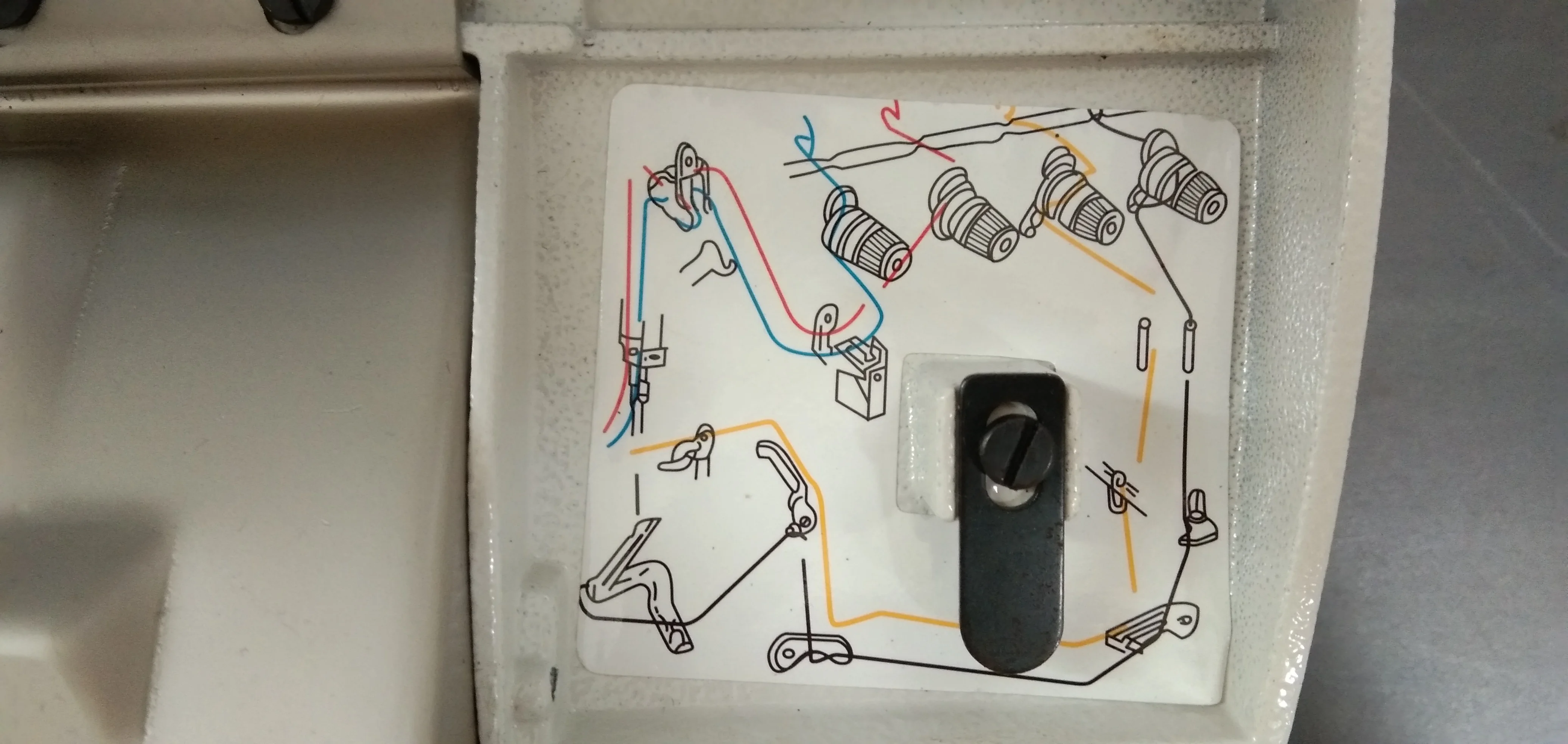 DS-6800D-4 High speed over lock stitch sewing machine with back stitching,overlock sewing machine industrial