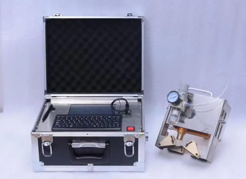 Car VIN Engine Engraving Machine dot peen machine deep depth for Cylinder metal marking machine coding marking gas tank engraver