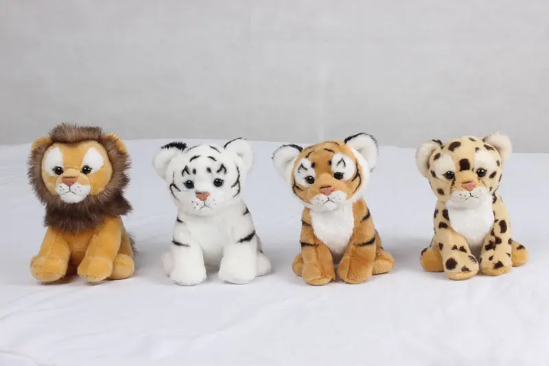 Custom Cartoon Stuffed Soft Brown Best Made Animal Plush Lion Toys For Baby