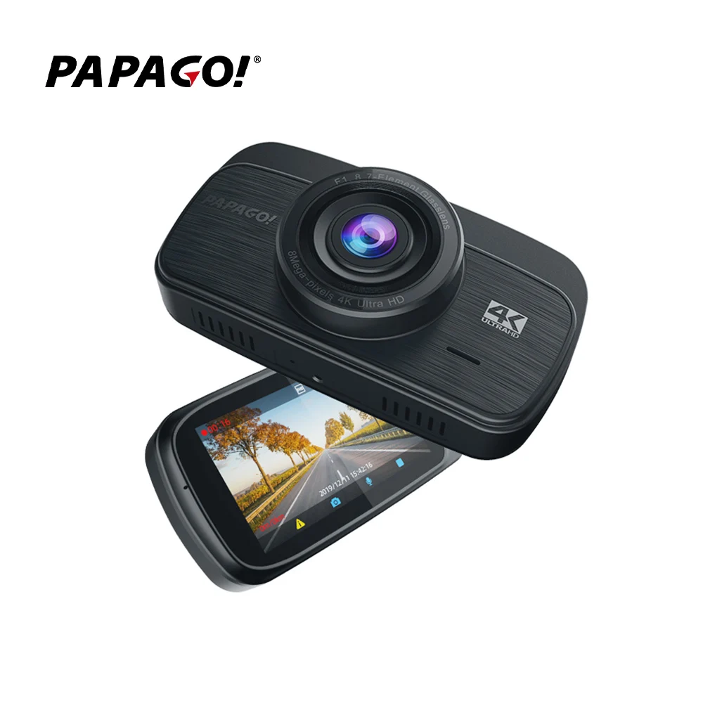Fantastic Design PAPAGO D5 Dash Cam Real 4K UHD Wifi Car DVR Dash Cam 3.0 Inch