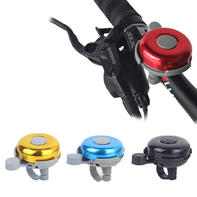 Bike Accessories Safety Scooter Aluminum Alloy Handlebar Horn Alarm Loud Crisp Clear Cycling Ringer Bicycle Ring Bike Bell