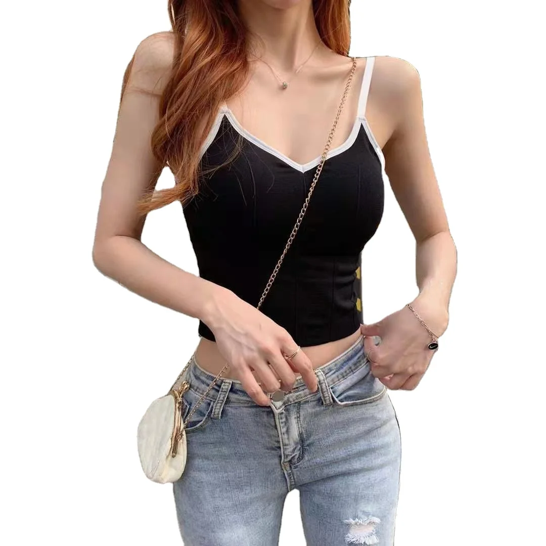 7 Colors Women Cotton Seamless Adjustable Strap U-shaped Beautiful Back Sports Yoga Fitness Tube Top Seamless Bra