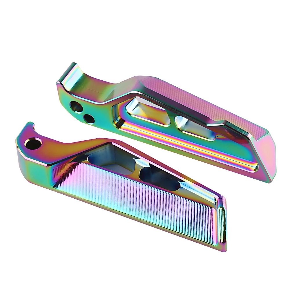 Универсальные подножки для мотоцикла, подножки из алюминиевого сплава, титановые прочные колодки для Yamaha Tmax530, аксессуары для мотоциклов