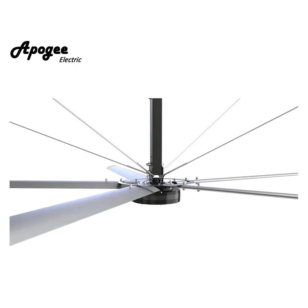 Большой вентилятор 24 фута 7,3 м, дешевые промышленные hvls вентиляторы для продажи