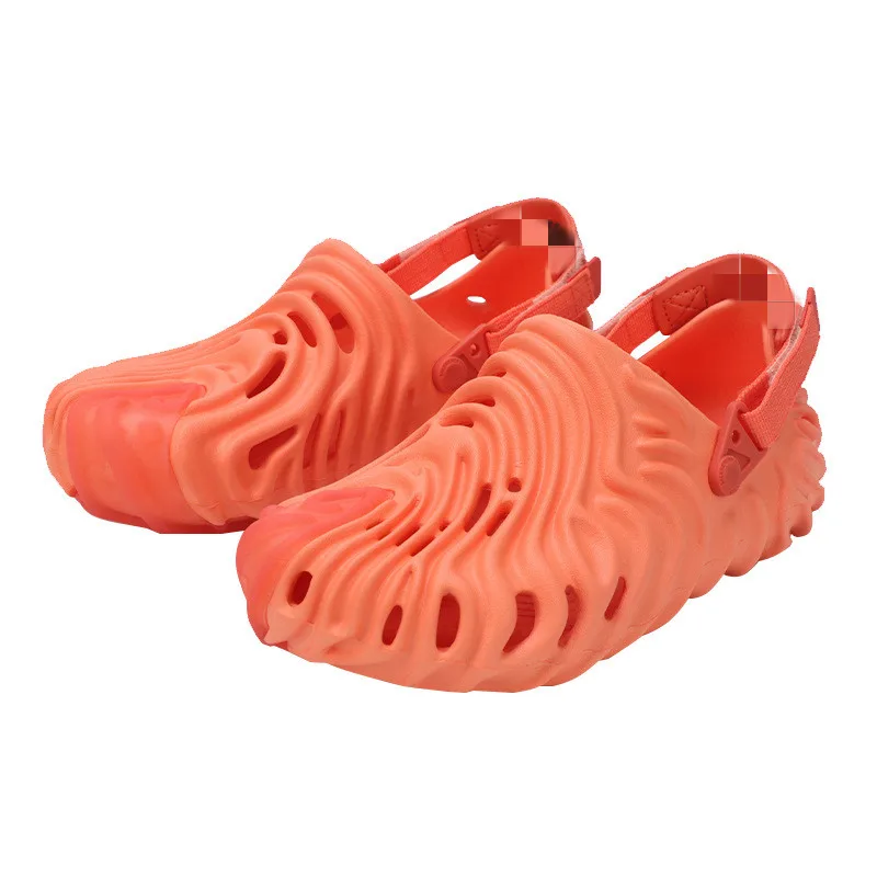2022 Summer sandal pair beach shoes hollowed out fashion casual soft bottom breathable cool slippers