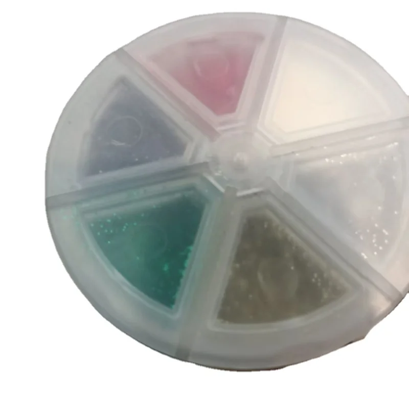 6 Colors Suit Bottle Packing Extra Fine Glitter Powder for Craft Epoxy Resin Tumbler Nail Decorations