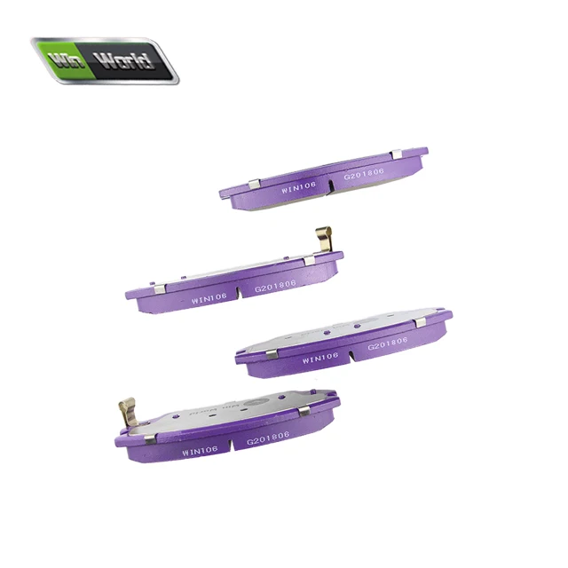 FMSI D1404 Semi-metallic High Performance Car Brake Disc Pad For Buick front: GL8 Regal LaCrosse Malibu Camaro Roewe950 Astra