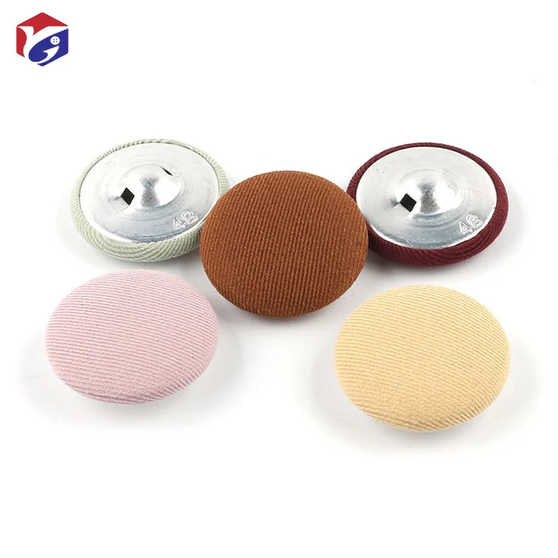 Smooth Satin Buttons Fabric Buttons Black Fabric Covered Buttons Wedding Dress 10mm Suitable for Coat Sewing Wedding Dress