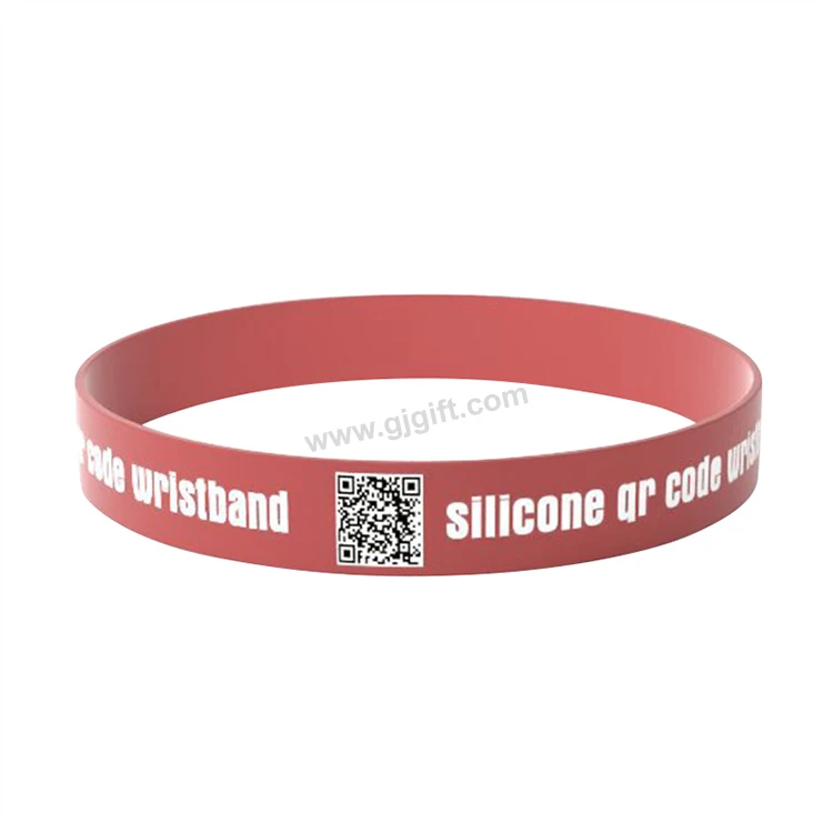 Sports logo recycled kids hand glow wholesale gym qr code cheap deboss mens rubber wrist custom band wristband silicon bracelet