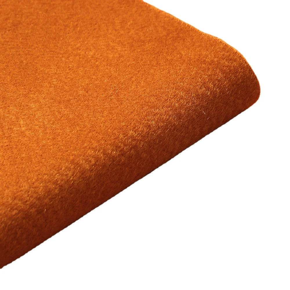 Wholesale double face fleece woolen 100% wool suit fabric