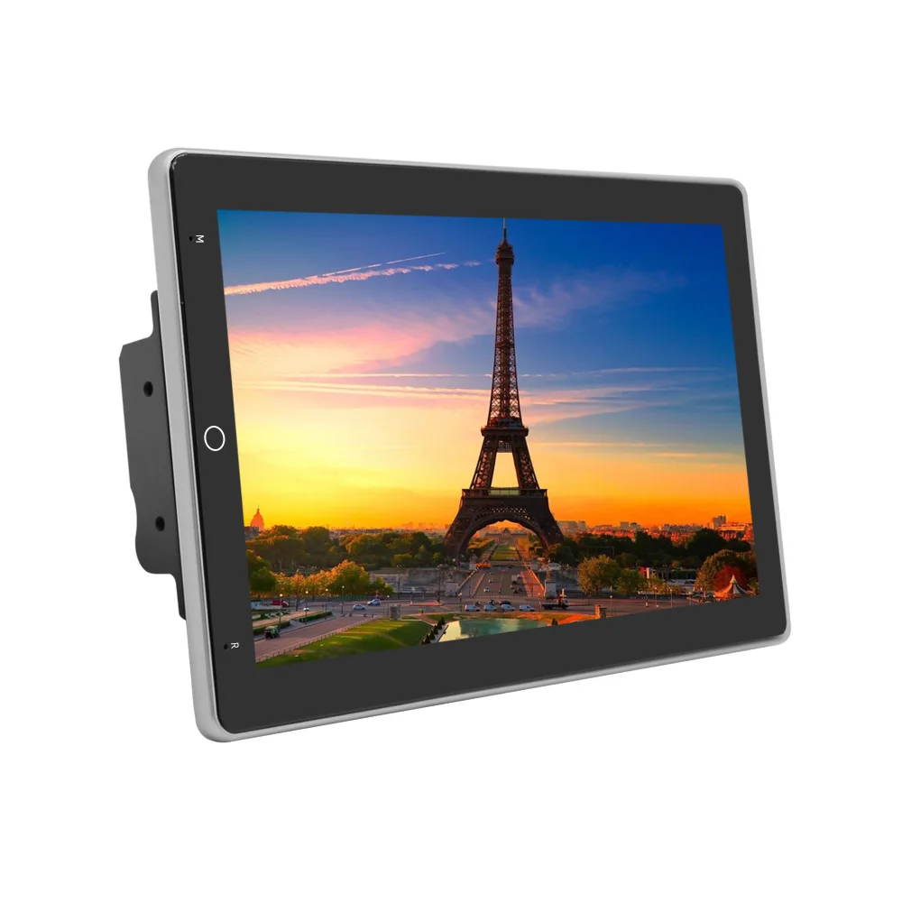 10.1 Inch Radio Car Display 360 Rotary Navigator LCD Screen Android Auto 4G 1 Year Portable Carplay Reverse Machine