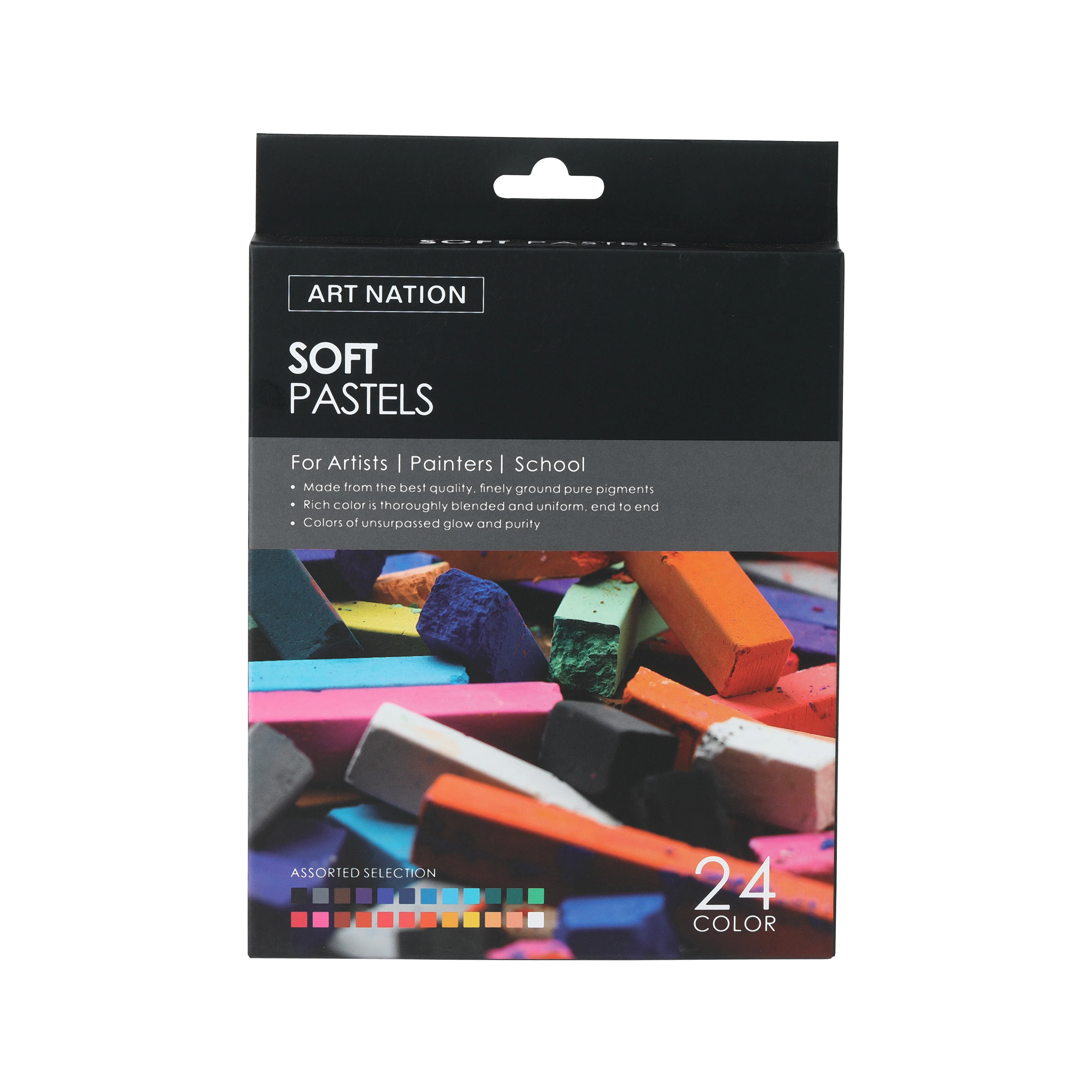 Art Nation Soft pastel regular 24 colors for painting