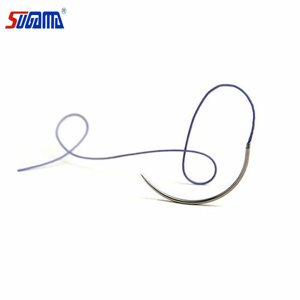 Wholesale Surgical Suture Absorbable Suture with Needle 45cm Suture Length