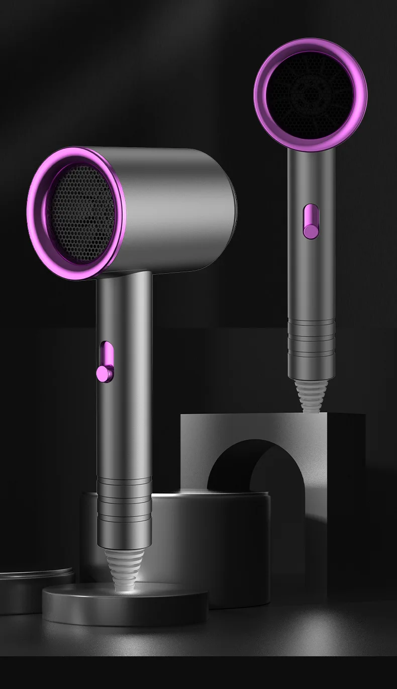 Wholesale AC DC Motor Salon Equipment LCD Professional Hairdryer New Blow Custom Hair Dryer Choice Travel OEM Power