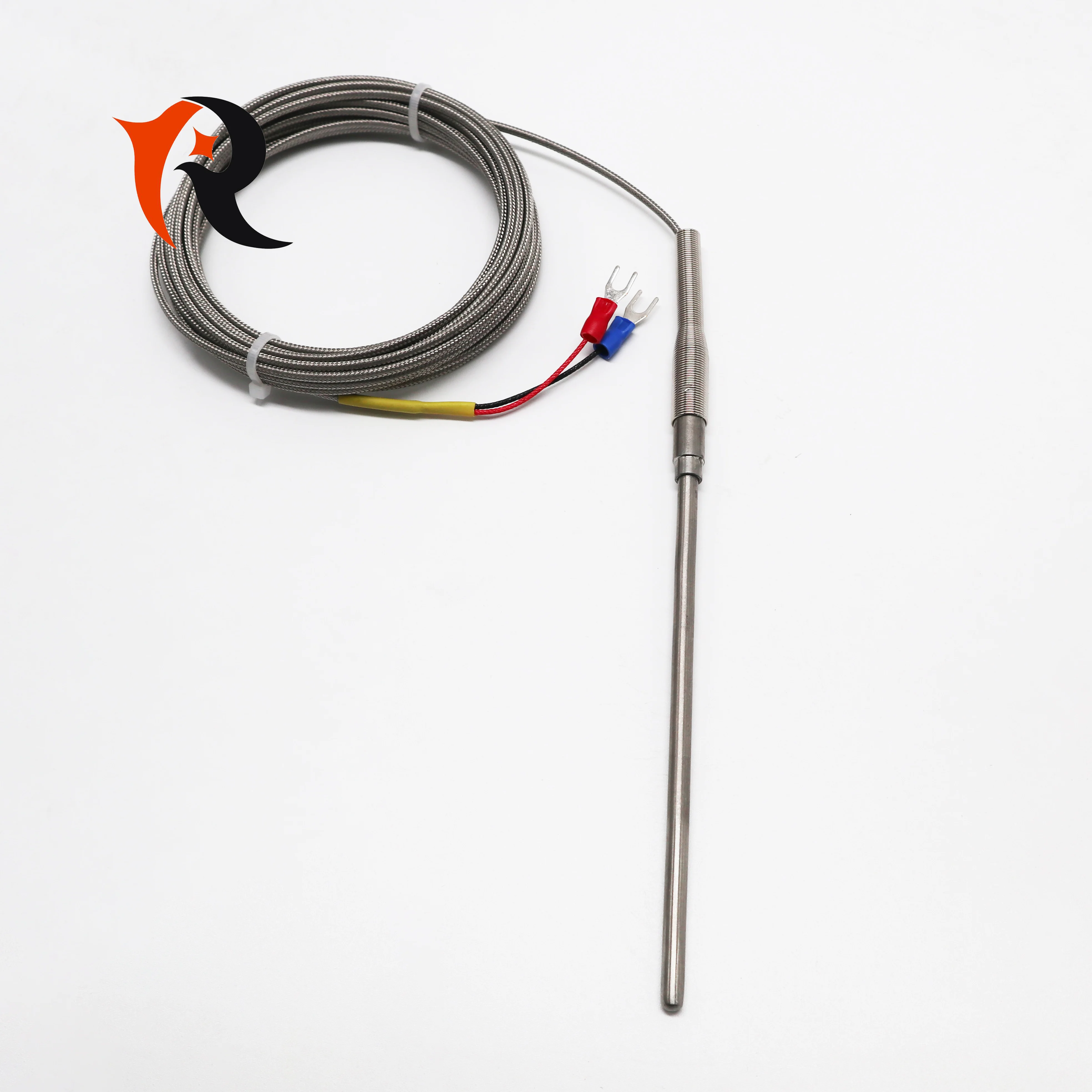 Customized thermocouple temperature sensor 5*150mm K type thermocouple