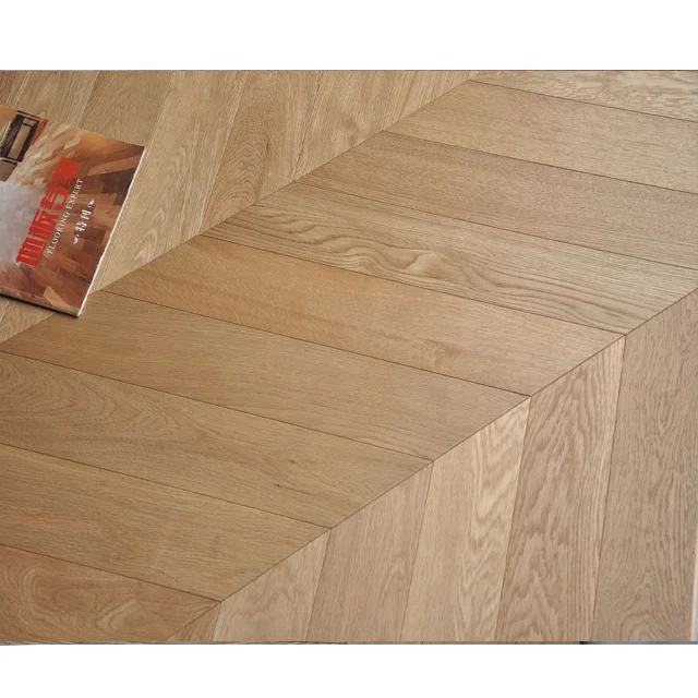 Chevron parquet engineered wood flooring/oak parquet/wood parquet flooring