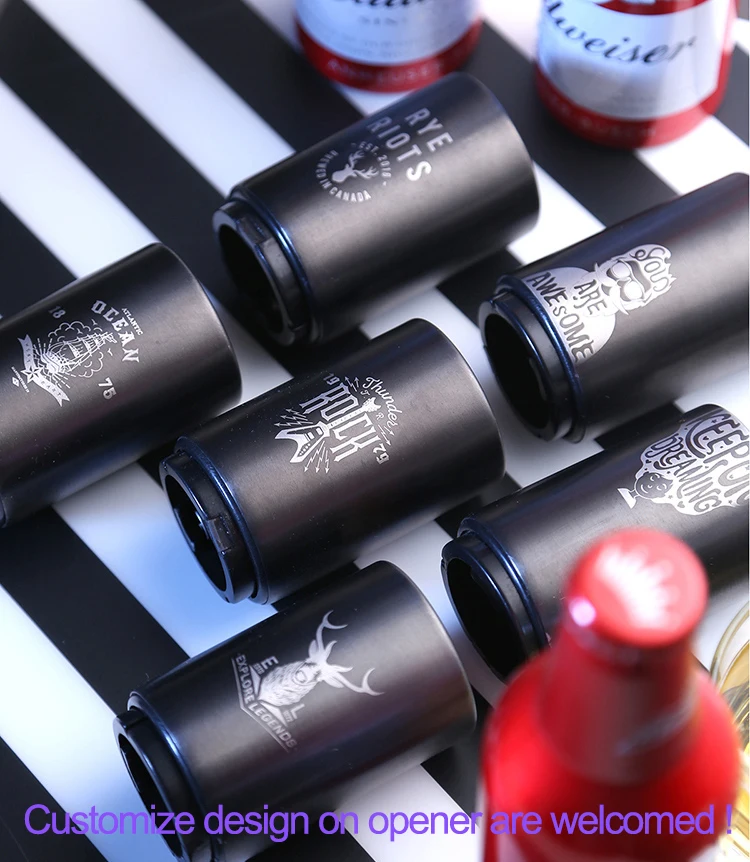 Beer Bottle Opener Destapador-Cervez Metal Destapador De Cerveza Destapador De Botellas Magnetico