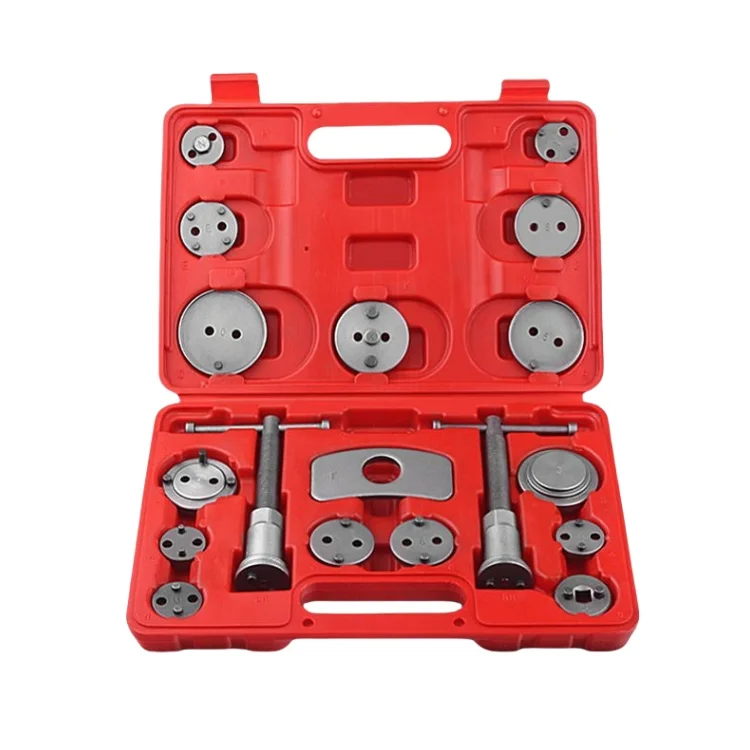 18 piece set of car brake cylinder maintenance tools brake caliper tool