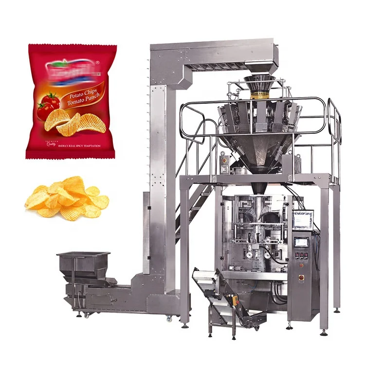 Automatic Potato Chips Packing Machine Price with Nitrogen