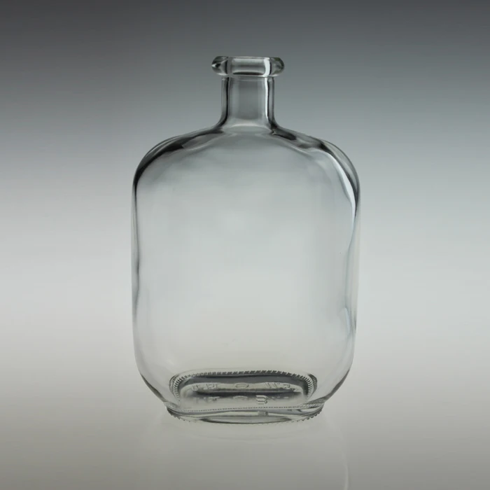 Mini empty bottles Fancy Glass Liquor Bottle Hand Blown Glass Dragon Shape Liquor Bottle Round