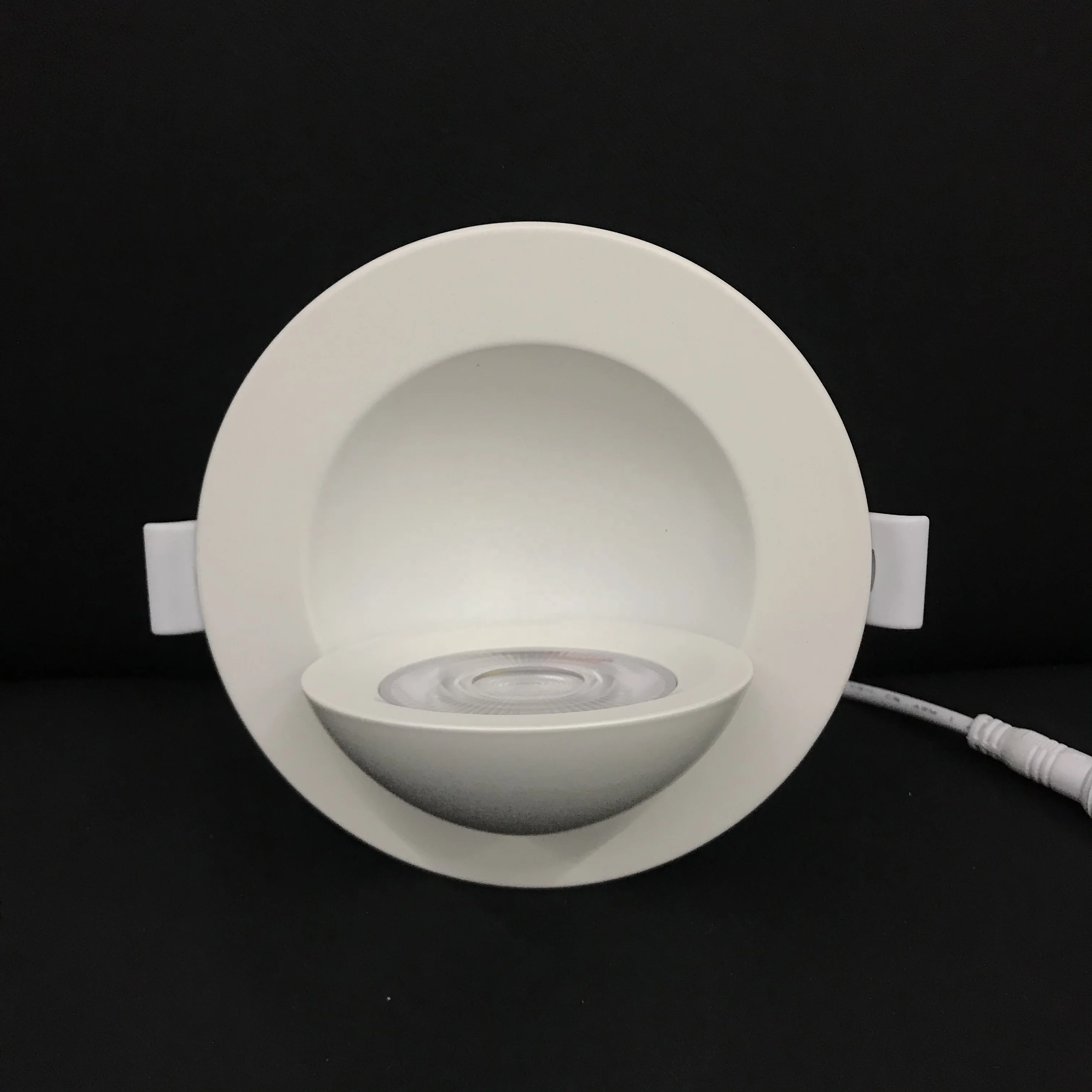 4inch Floating Gimbal Downlight 90 degree Vertical Tilting 360 degree Horizontal Rotetion 5cct Selectable for Canada Market