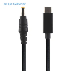 Type C To Dc 5.5 2.5 2.1 Adapter Cable Usb C Male Charging For Notebook Charger Power Cable 5.5Mm * 2.5Mm 3A