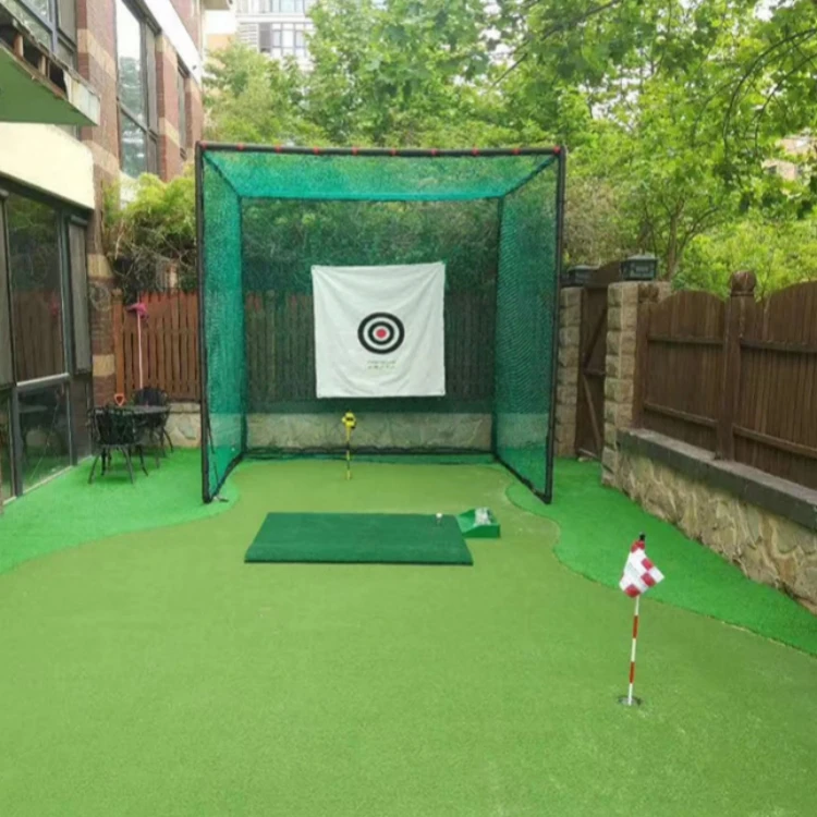 High Quality Golf Practice Net Factory Wholesale Durable Large Size Golf Swing Cage for Indoor Outdoor Hitting Practice