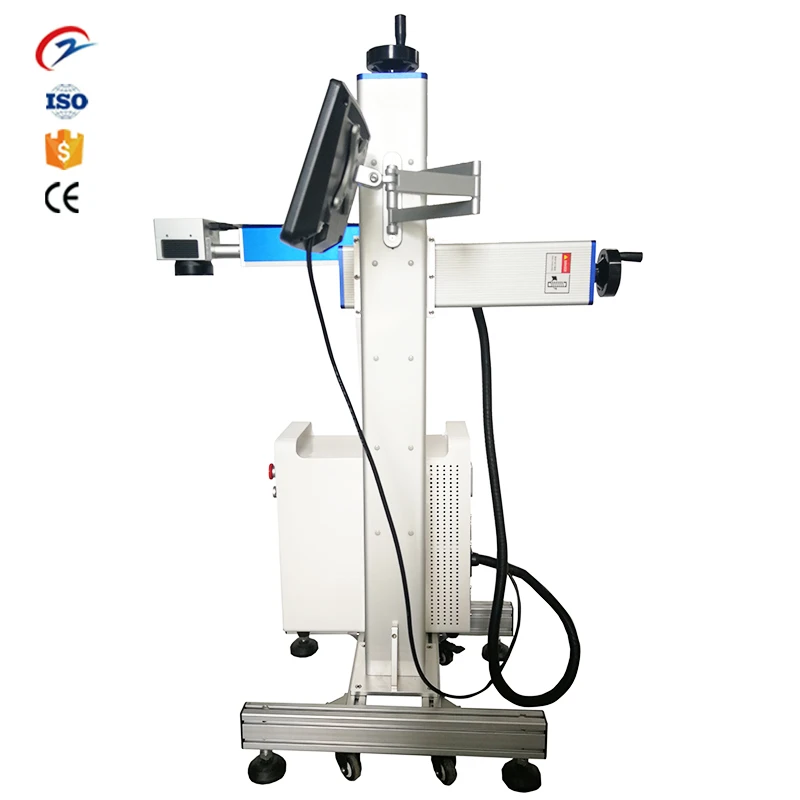 Factory Direct Price Fiber Flying Laser Marking Engraving Machine