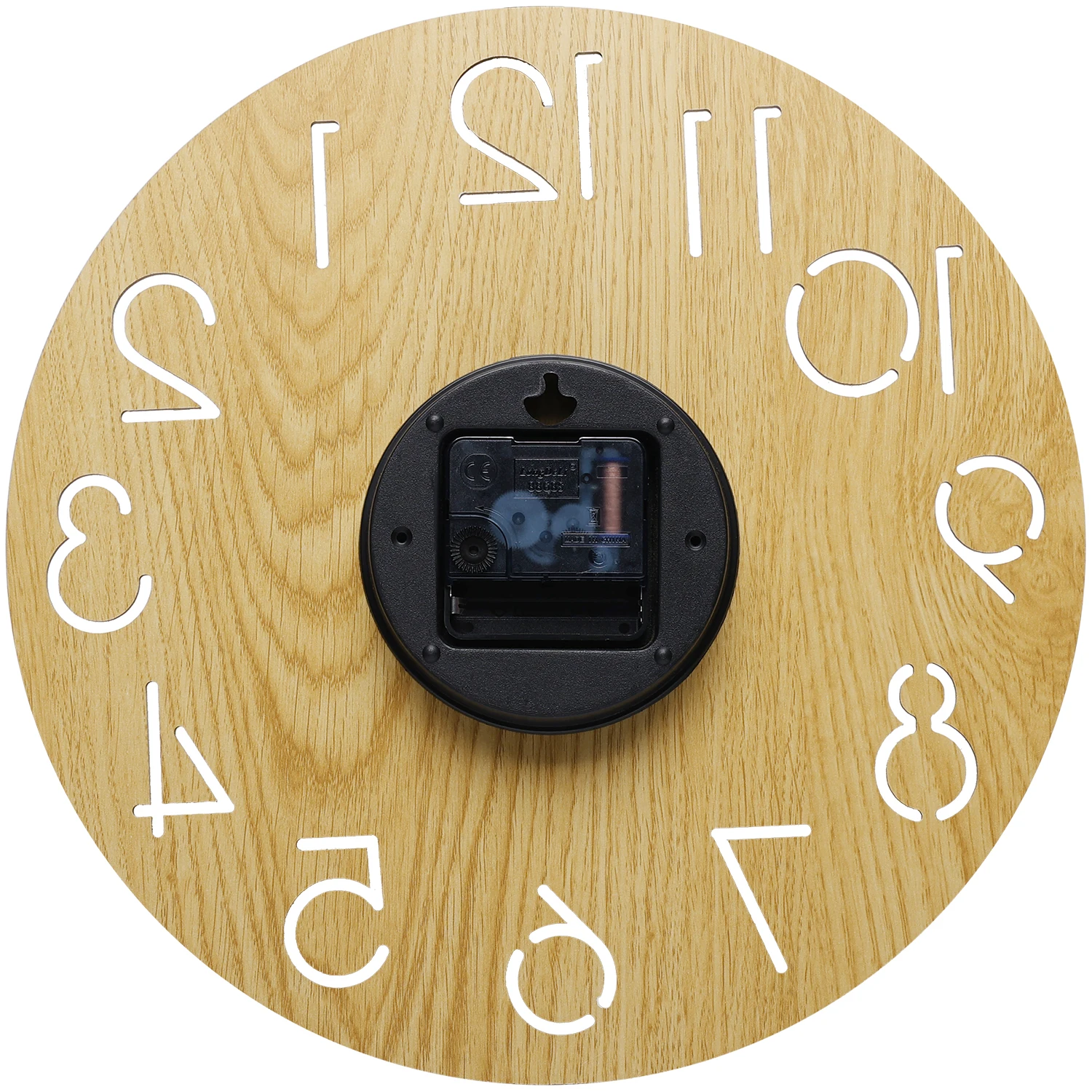 Деревянные настенные часы из МДФ современный простой дизайн бесшумные кварцевые для дома гостиной