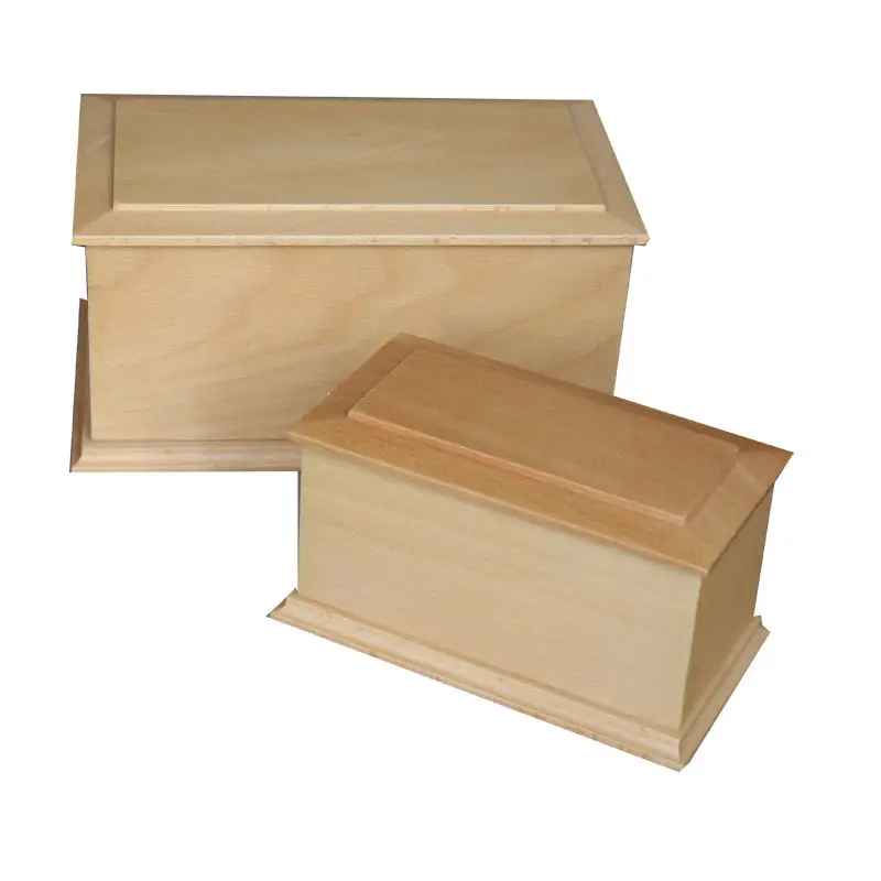 Kinds of Urns Wood Urn Wooden Spark Urn Professional Custom Wholesale All Customized Logo Empty American Style Sustainable Oak