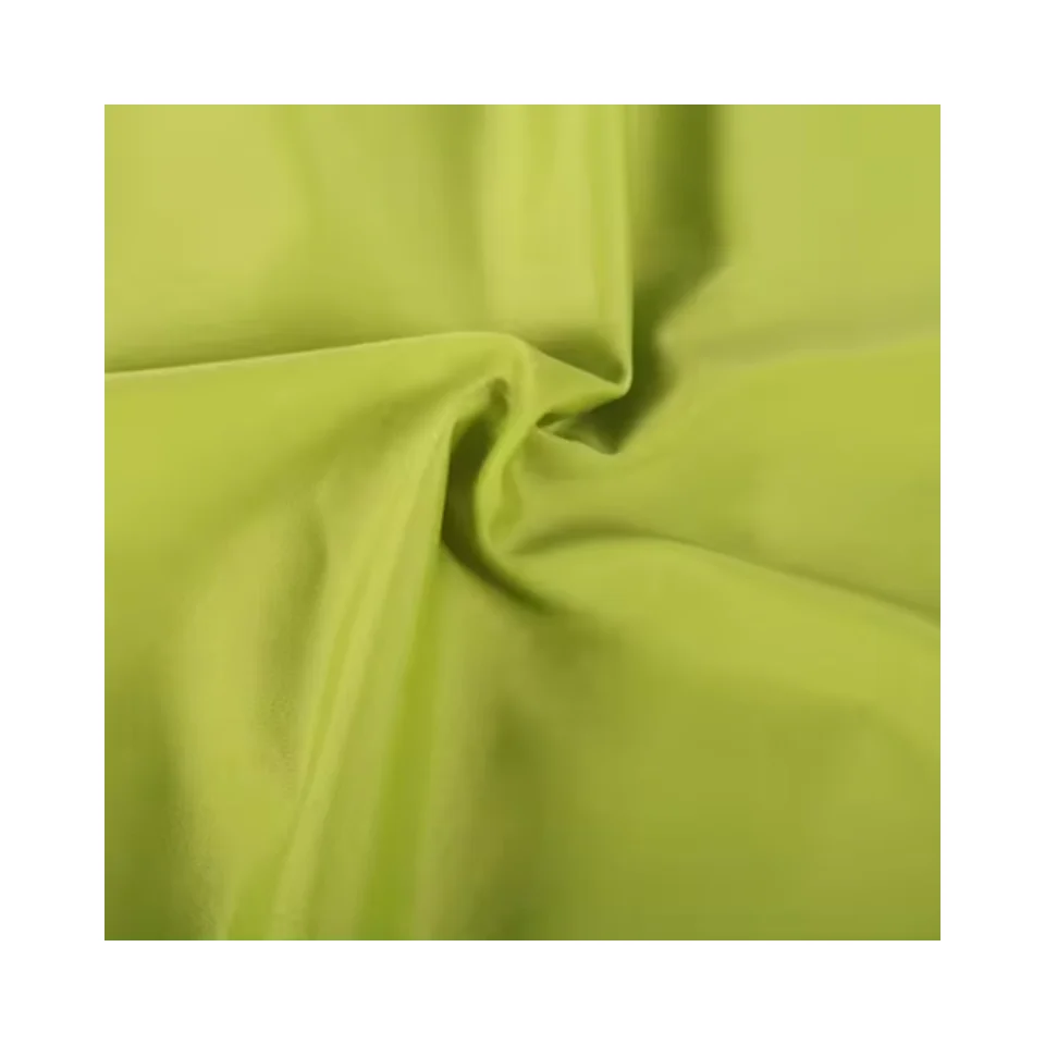Matte 83% nylon 17% spandex solid satin silk fabric warp knitted satin material fabric for sportswear