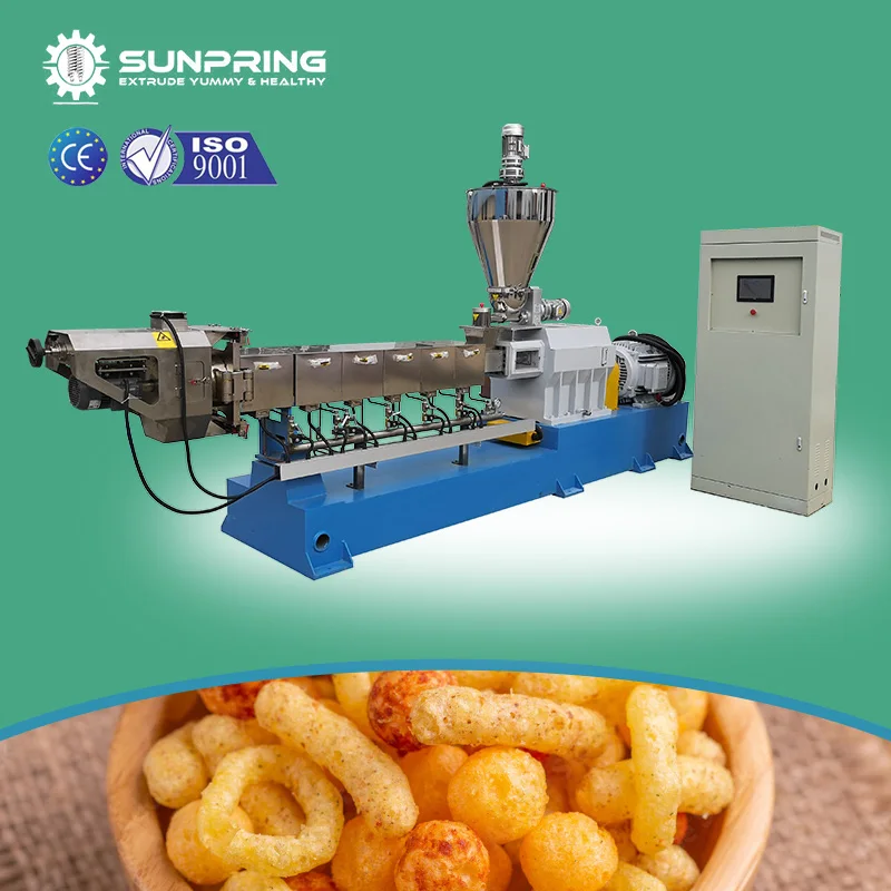 SUNPRING Cheese Ball Snake Extruder Corn Snack Extruder