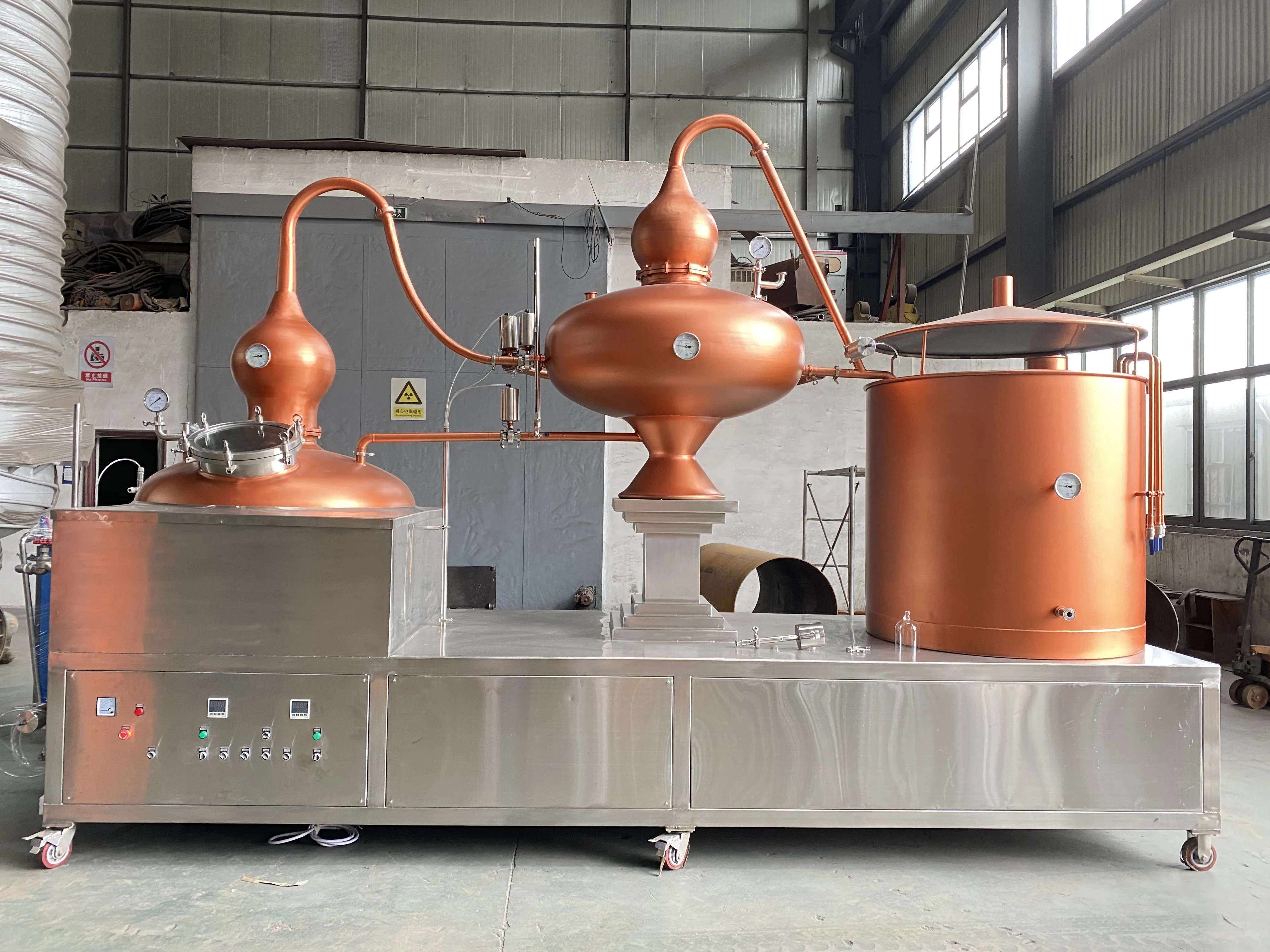 200л 400л машина для дистилляции вина коньяк Charente pot still автоматический alembic коньячный дистиллятор